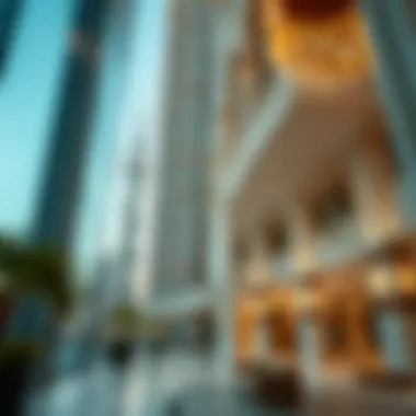 Architectural Features of Al Diwan Tower Architectural details of Al Diwan Tower