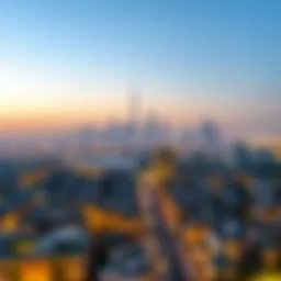 Stunning skyline view of Arjan neighborhood