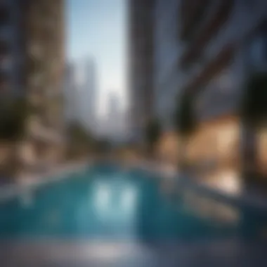 Amenities of Botanica Tower including pool and gym