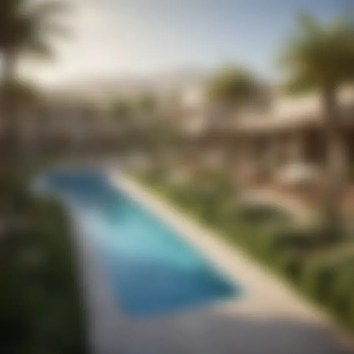 Community amenities including parks and recreational areas in Jebel Ali Gardens