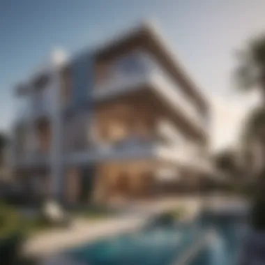 Architectural Elegance of Orla Stunning architectural view of Orla by Omniyat