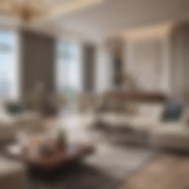 Luxurious Short-Term Apartment in Dubai Luxurious short-term apartment in Dubai showcasing modern interiors