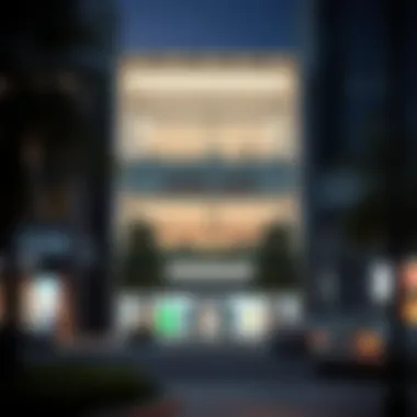 Modern Architectural Design of Union Coop Al Nahda Exterior view of Union Coop Al Nahda showcasing modern architecture