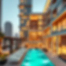 Stunning architectural view of Jeewar Tower showcasing modern design