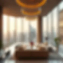 Stunning architectural view of Midtown by Deyaar