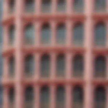 Facade Details of the Flamingo Building Close-up of the Flamingo Building's intricate facade details